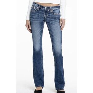 Miss Me Women's Blue Boot Cut Jeans